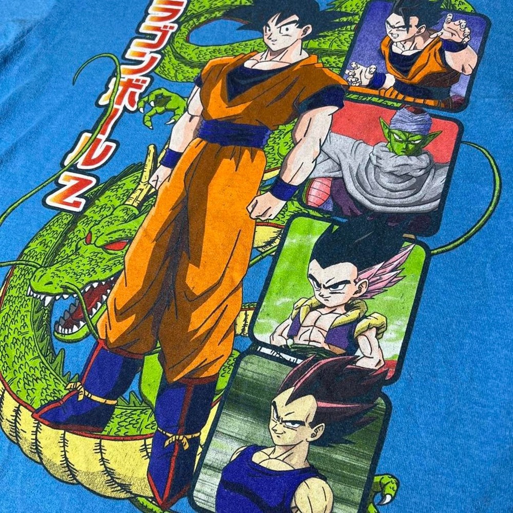 Blue Dragon Ball Z Goku and Vegeta graphic tee - Picture 4 of 7